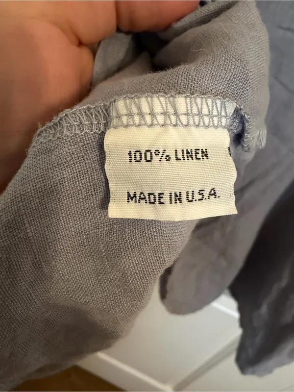 Bryn Walker 100% Linen Blouse Large - Image 6