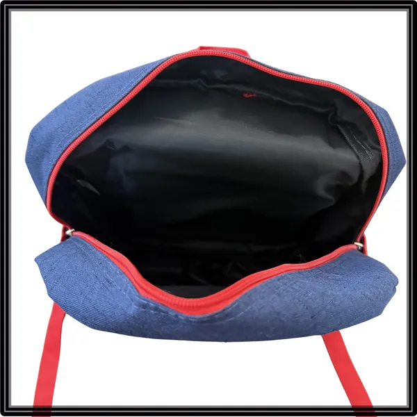 Atlanta Braves Youth Backpack MLB Stadium Giveaway Kids Book Bag Navy Never Used - Image 6