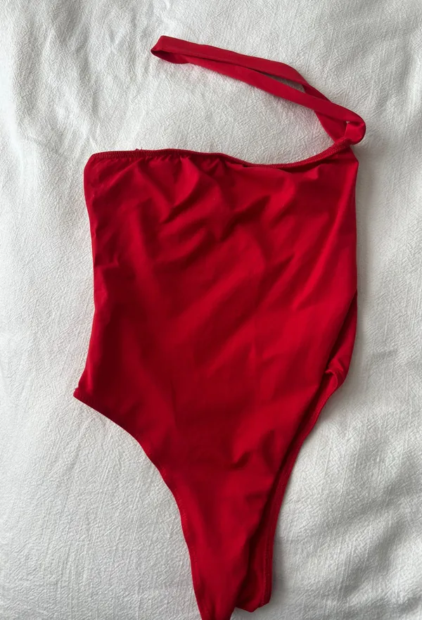 Revolve Red Bodysuit (superdown) Size XS - Image 2