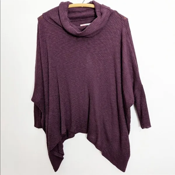 ✨ Free People Beach World Traveler Cowl Neck Open Back Pullover Sweater✨ - Image 4