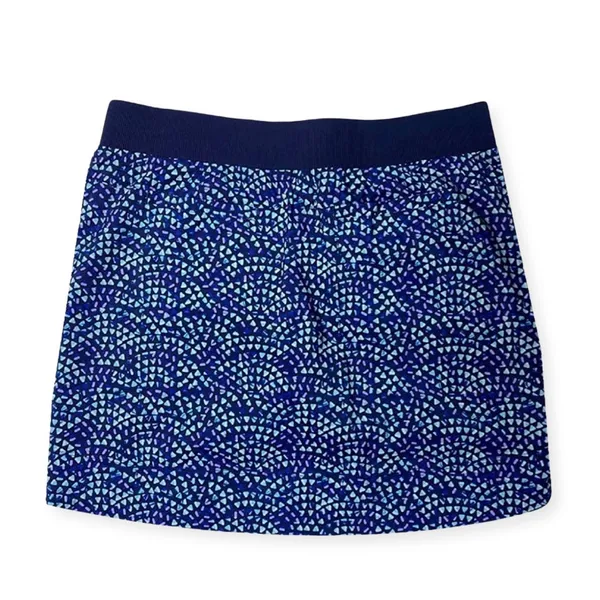Cypress Club Blue Depths Geometric Print Skort Size S - Image 3