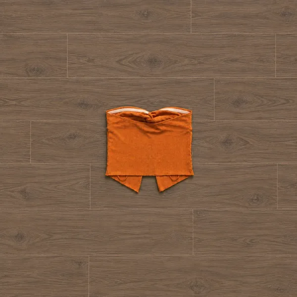 Princess Polly Orange Mani Twist-Front Tube Crop Top - Image 3