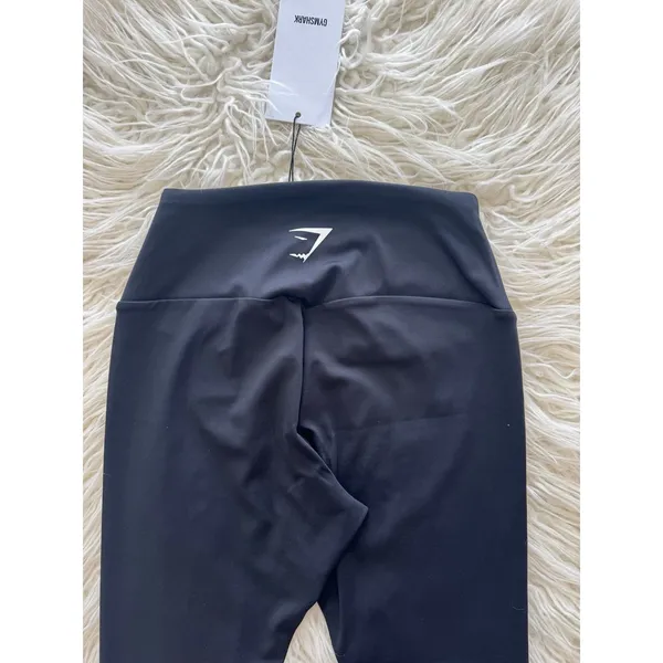 Gymshark Training 7/8 Leggings Black Size XS - Image 6