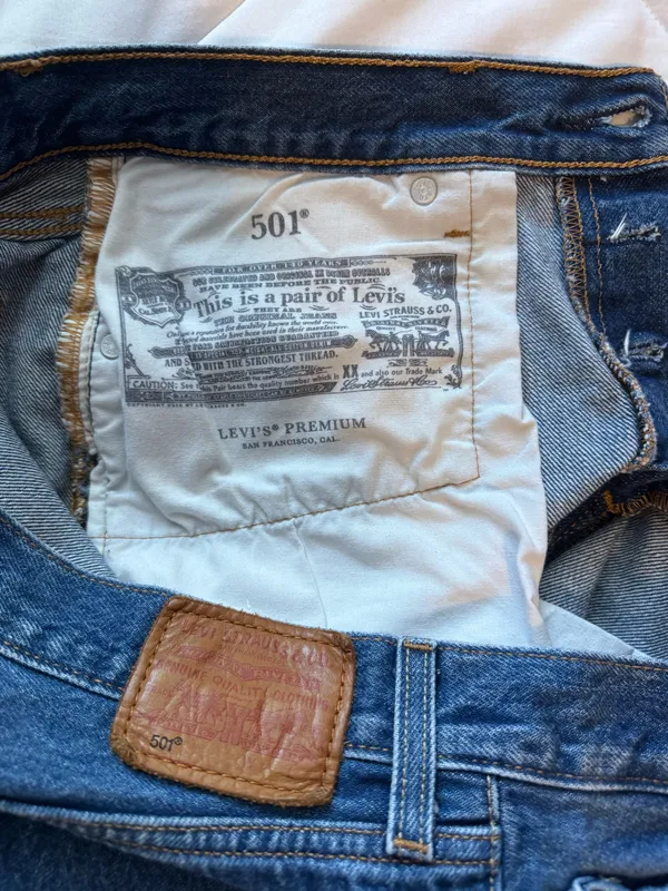 Levi’s 501 Shorts Denim - Image 4