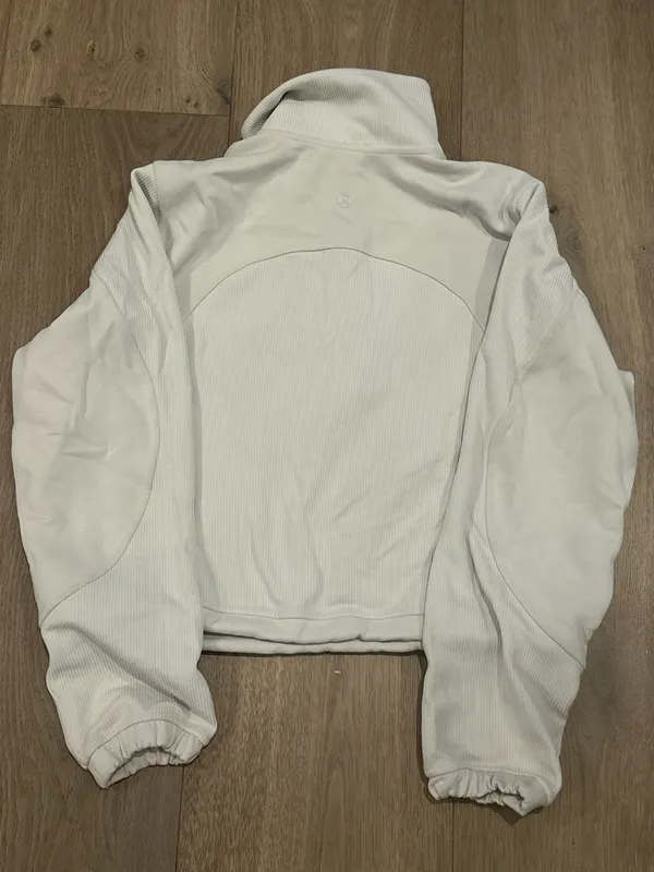 Lululemon Brushed Softstreme Half-Zip Bone - Image 2
