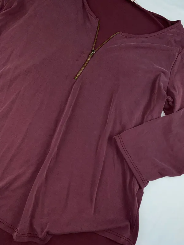 Blouse Purple Size L - Image 4