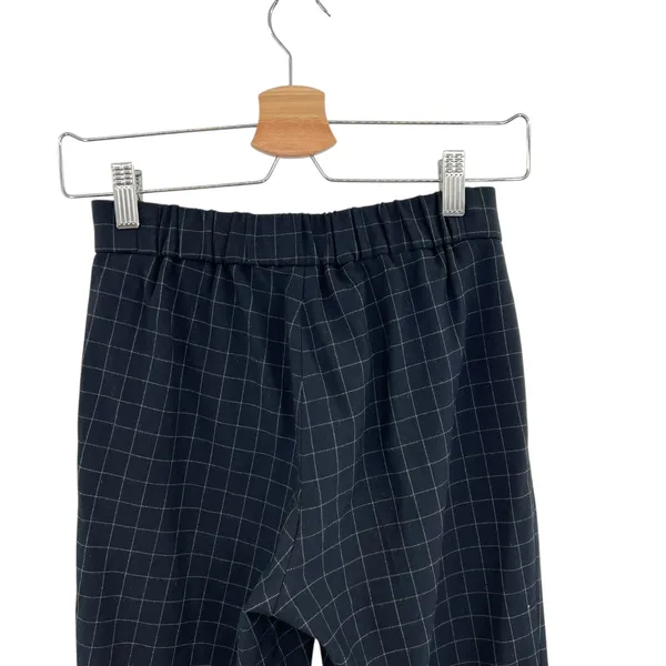 Aritzia‎ Babaton Conan Pants Windowpane Check Print Black Size 00 - Image 7