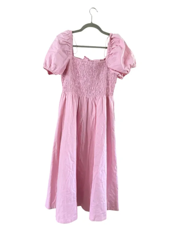 Women's ASTR The Label Pink Midi Dress Size L - Image 9