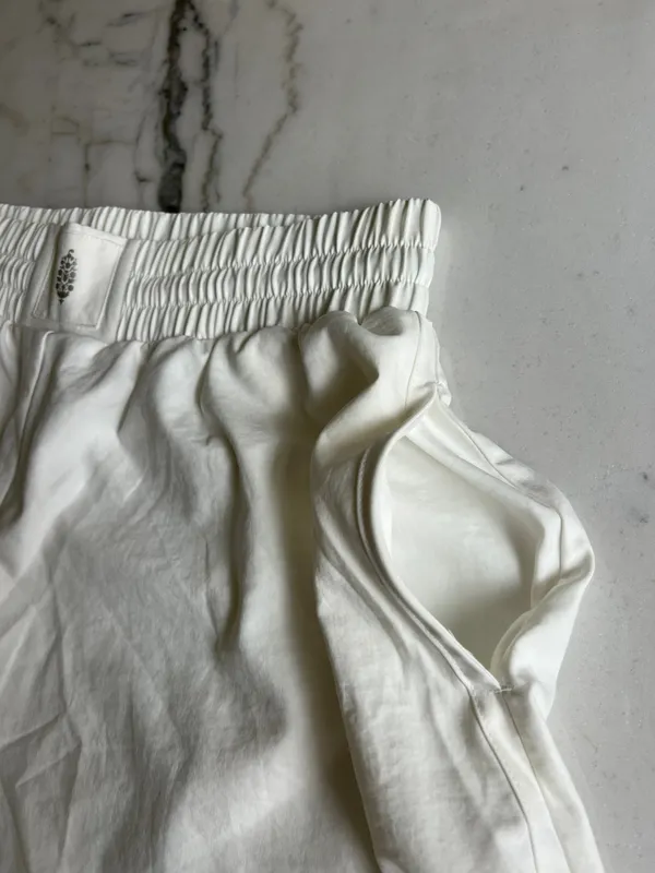 Free People Movement White Long Shorts - Image 4