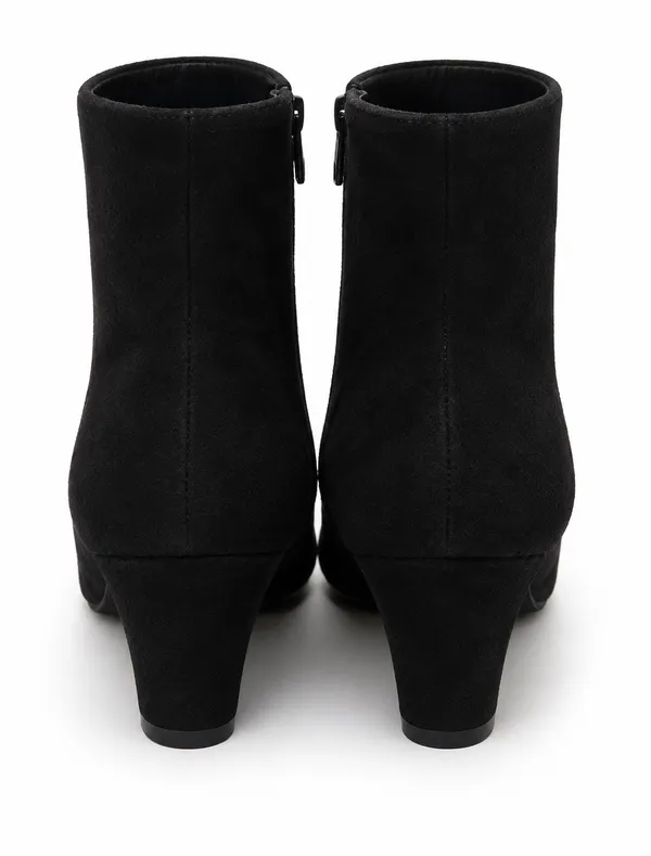 Women’s Black Suede Pointed - Image 3