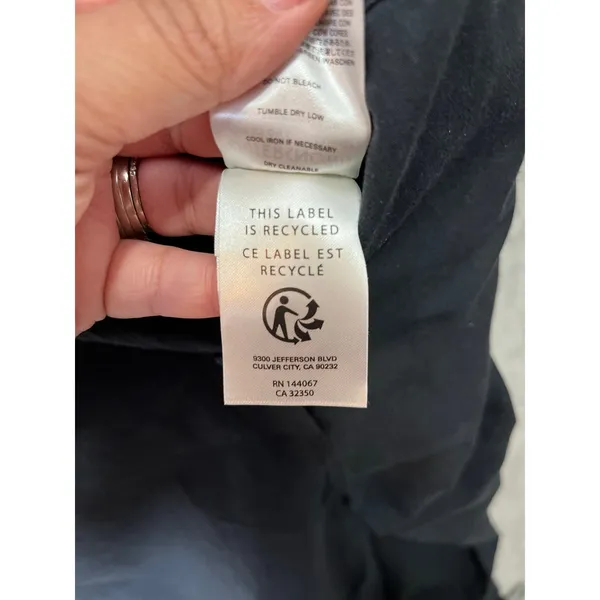 Outerknown S.E.A. Suit Utility Gray Short Sleeve Jumpsuit XS Organic‎ Cotton - Image 9