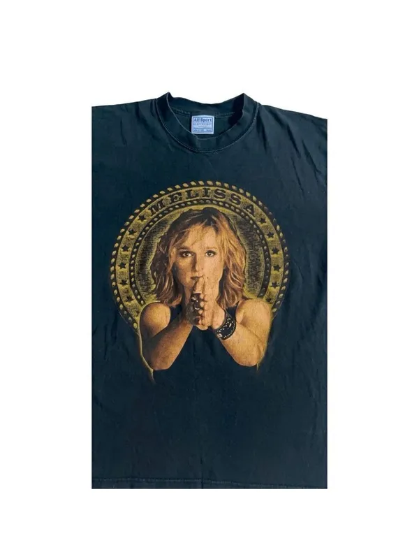 Vintage Melissa Etheridge T-Shirt 90s Rock Band Graphic Tee Made in USA Size M - Image 11