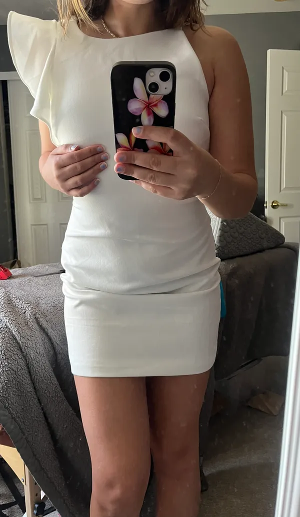 Lulus White Mini Dress - Image 4