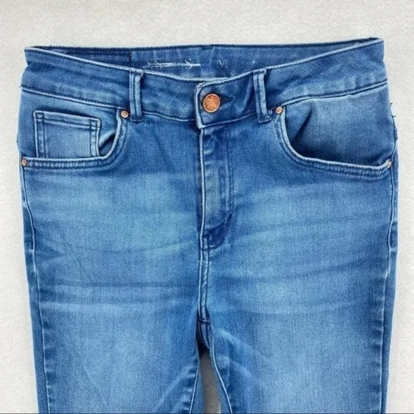 Never Denim Stretch‎ Higher Xtina Crop Skinny Jean - Image 3