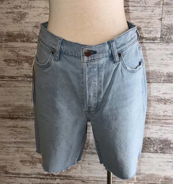 Wrangler Shorts Distressed Denim Cutoff Frances - Image 2