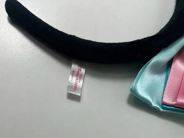 Tokyo Disney Resort TDR Ariel The Little Mermaid Satin Bow Headband Ears - Image 8