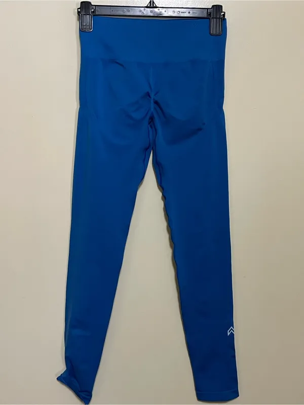 Oner Active Effortless Seamless Leggings-Retro Blue - Image 2
