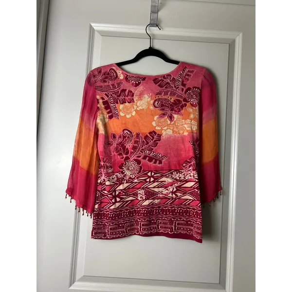 Forbidden Y2K beaded euro fairy top size m - Image 3