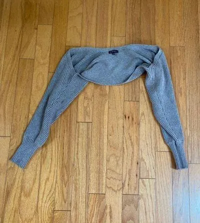 Isabelle’s Cabinet sweater shrug and tube top - Image 2