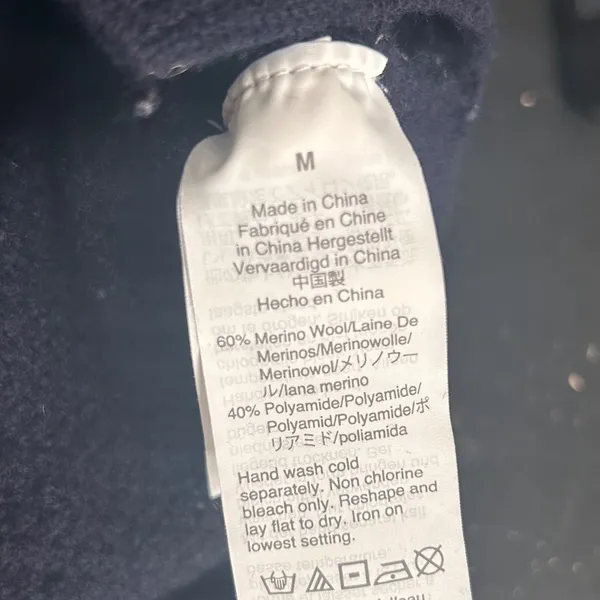 Madewell Merino Sweater Navy Medium‎ - Image 7