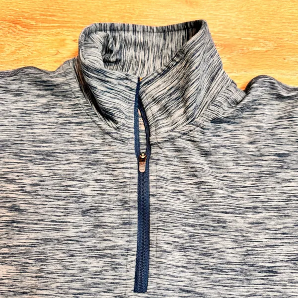 Orvis Womens Pullover 1/4 Zip Athletic Long Sleeve Top Blue Small S‎ - Image 3