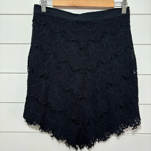 Free‎ People Intimately Sabrina Ginger Skirt Women Size M Black Lace Nylon. - Image 5