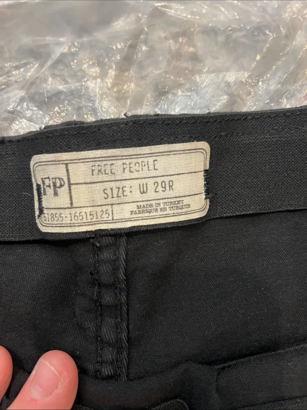 Free People Penny pull on Black/dark grey Flare Jeans size 29 - Image 8