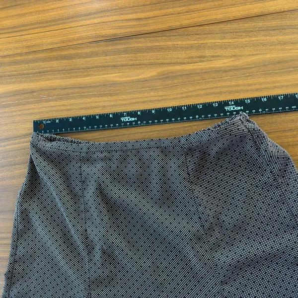 Y2K Vintage Norton McNaughton Maxi Skirt Petite Large Brown Polka Dot Boho Indie - Image 6