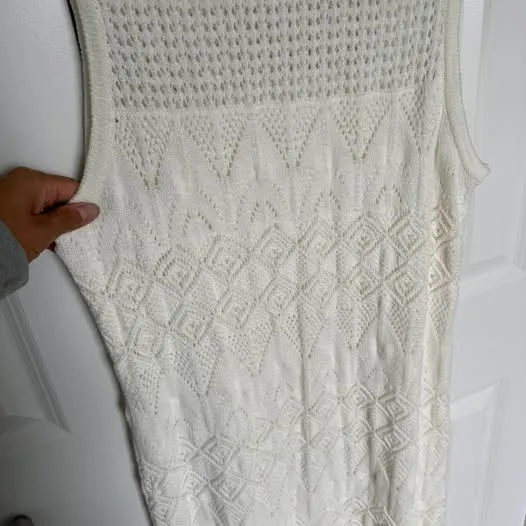 Z Supply Mallorca Crochet Midi Dress size XL - Image 6