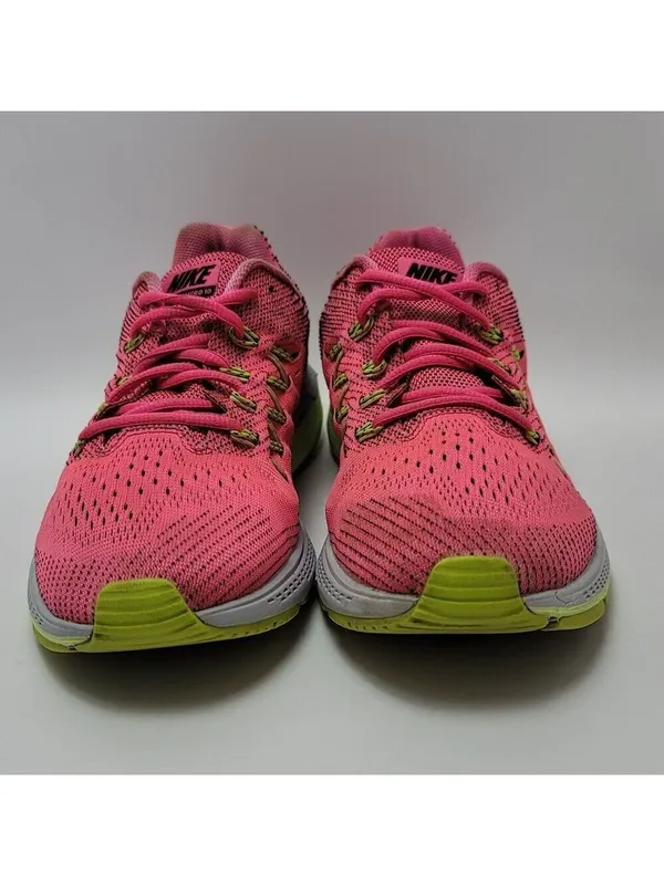 Nike Womens Pink Green Zoom Vomero 10 717441-608 Lace Up Athletic Shoes Size 8.5 - Image 2