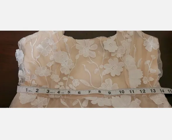 Lulus Divine Intentions White 3D Floral Embroidered Mini Dress - Image 9