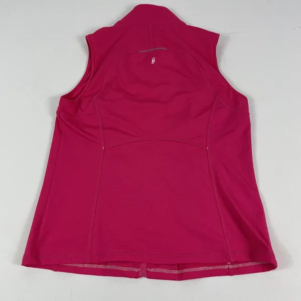 Sport‎ Haley Jacket Womens Medium Pink Softshell Full Zip Pockets Reflective - Image 7