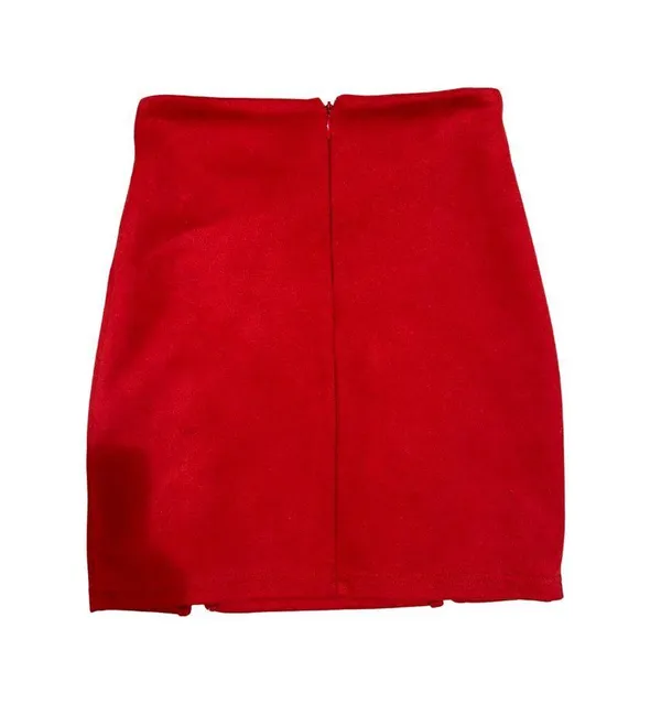 superdown red mini skirt - Image 5