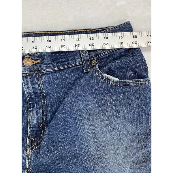 Levis 550 Relaxed Bootcut Leg Denim Jeans Womens Size 14 M Stonewashed‎ Blue - Image 3