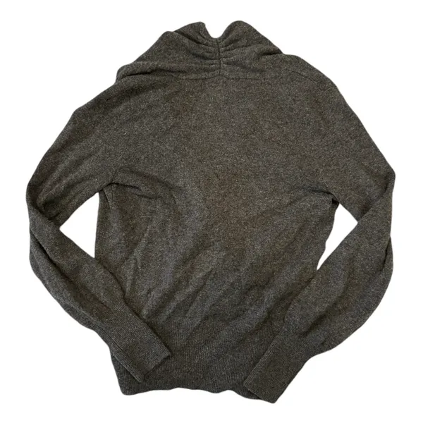 Design History deep v neck faux wrap 100% cashmere sweater - Image 2