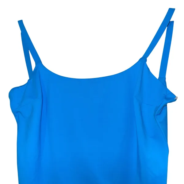 Vitamin A‎ Ocean Blue One Piece Swimsuit Open Back Minimalist Luxury Swim NWT S - Image 3
