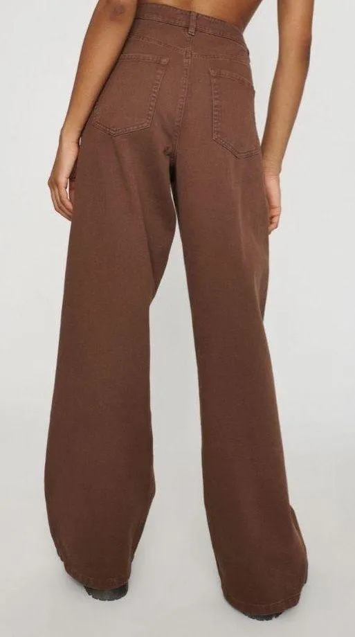 Brown PacSun Jeans High-Waisted - Image 2