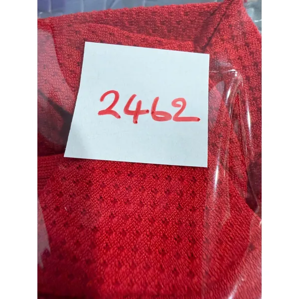 Lululemon Swiftly Tech Long Sleeve Red‎ Running Shirt Size 6 Thumbholes - Image 7