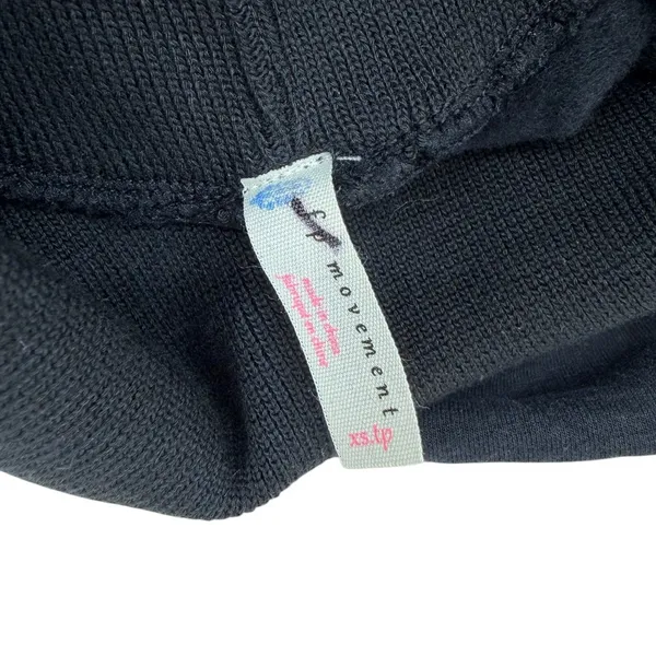 Free People Movement Sleeveless Cropped Turtleneck Tank Top Black Size XS - Image 6