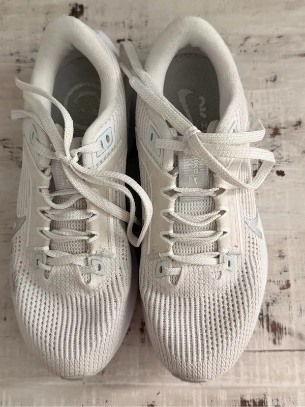 Nike Downshifter 13 Women’s Running Shoes White Gray Sneakers Size 5 DV3854-101 - Image 10
