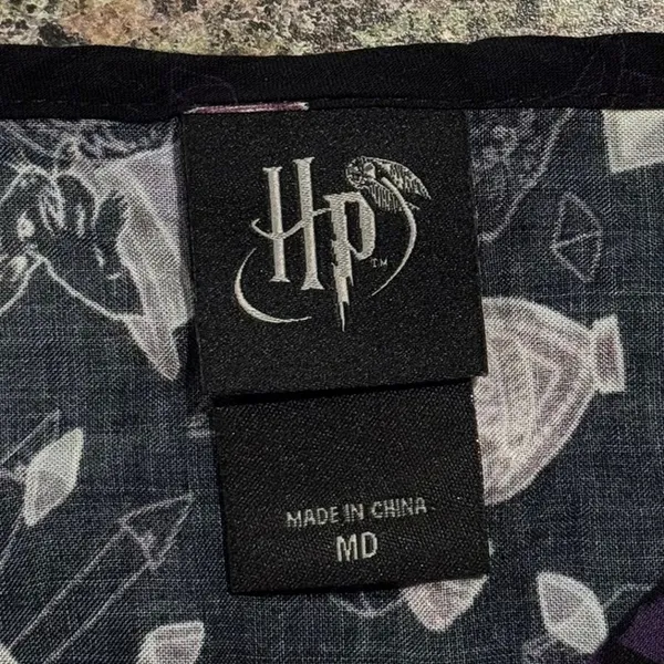 Hot Topic Harry Potter Weasleys Wizard Wheezes Dark Academia Witchy Black Medium - Image 3