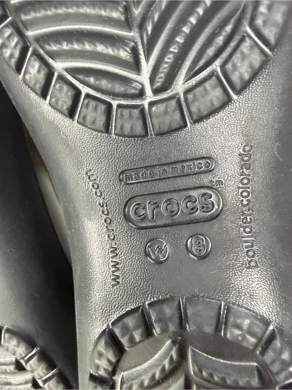 CROCS Ballet Flat Shoes sz 8 - Image 7