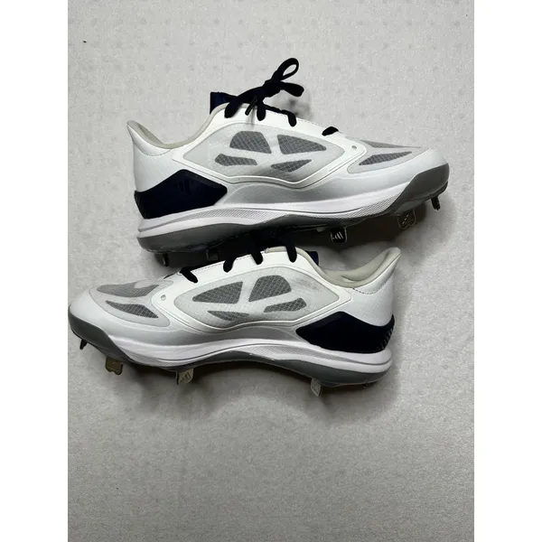 Adidas Adizero PureHustle Softball Cleats White Navy Women’s 8 NWT - Image 4