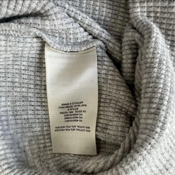 The Group Babaton Aritzia Women’s Turtleneck Sweater 1 / S Cropped Waffle Knit - Image 4