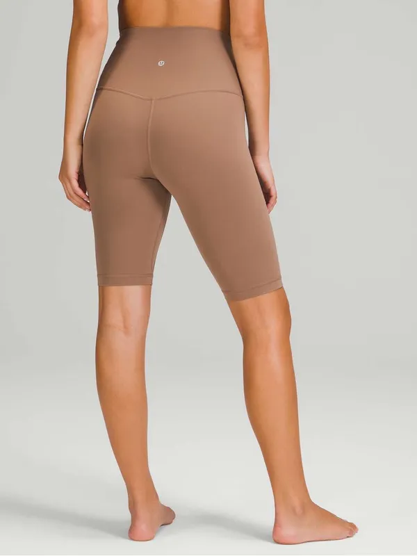 Lululemon‎ Align Super High Rise Short 10" Cacao Size 4 - Image 3