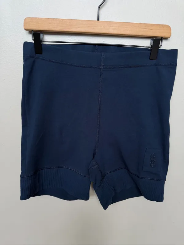 Free People FP Movement Navy Blue Victory Bike Shorts 5” Inseam Size Large - Image 5