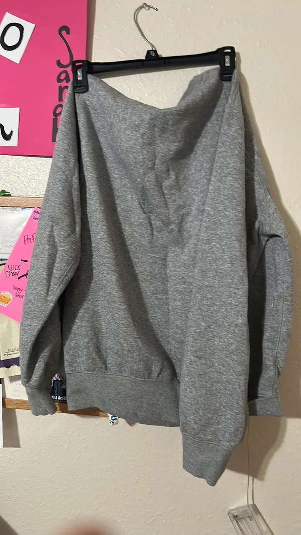 Grey Nike Hoodie - Image 2
