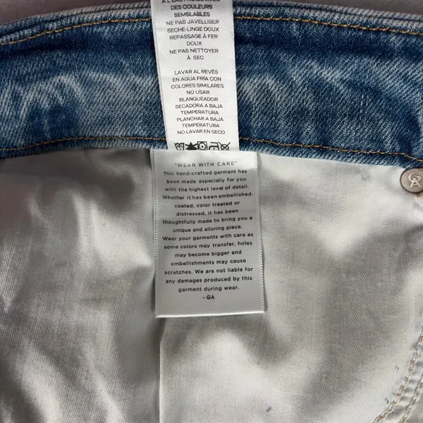 Good American Good Curve Bootcut Jeans Women's 30 Plus Light Wash High Rise NWOT - Image 11
