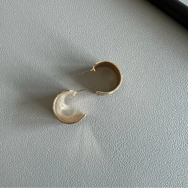 NWOT! Gold Hoop Earrings - Image 2