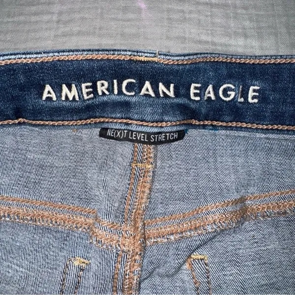American‎ Eagle NE(X)T Level Stretch Ripped Distressed Skinny Jeans - Image 2